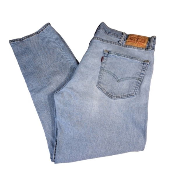 Levi's Strauss Co 502 Men's Baby Blue Jeans W 38 L 30 - Picture 1 of 15